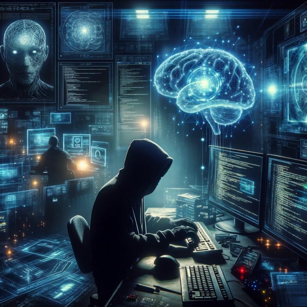 Hacker AI Image